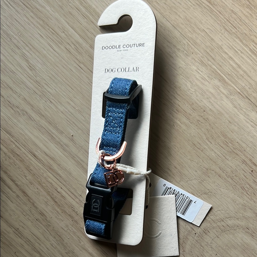 Doodle Couture Demim Dog Collar